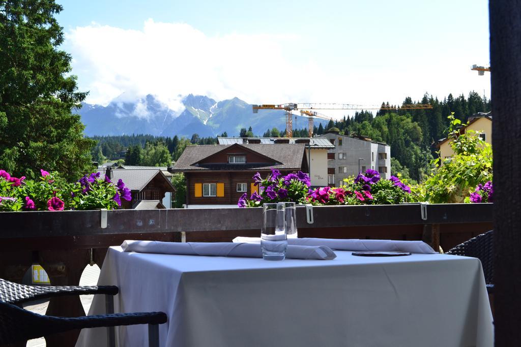 Hotel-Restaurant Bellevue Flims Esterno foto